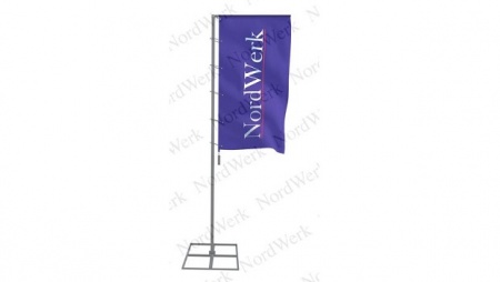 Флагшток мобильный. Моби Баннер